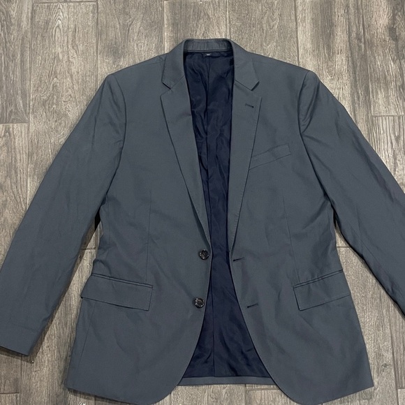 NWT J. Crew Ludlow Charcoal Italian Cotton Blazer - Picture 2 of 8